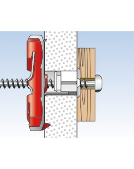 Fischer Kit 5 Punte Trapano D-SDX Quattro Taglienti, 5-6-8-10-12